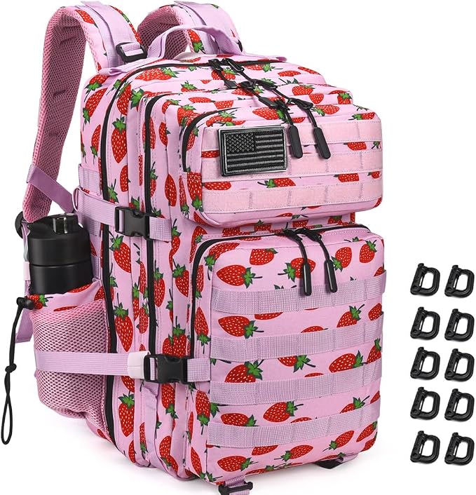 45L Tactical Backpack for Men Women, Military Assault Pack by R.SASR
