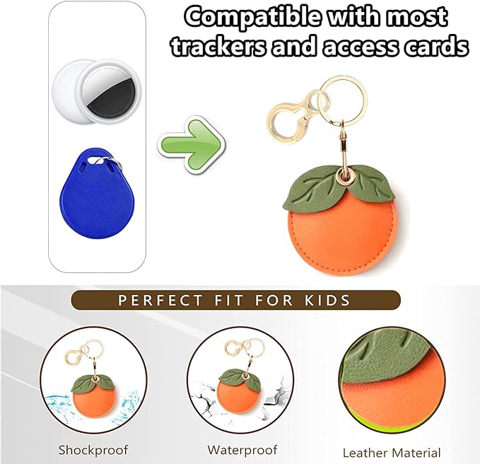 Leather Keychain Holder Case Compatible - Image 3