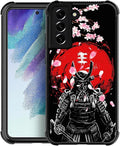 for Samsung Galaxy S21 Case, Sakura Japanese Samurai Pattern Graphic Design by FKBRCL4U