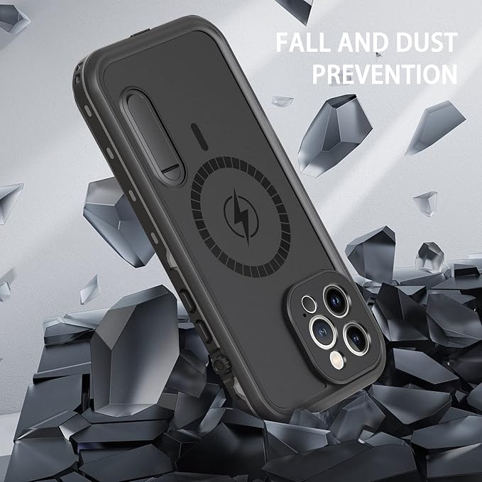 Omio for iPhone 13 Pro Max Waterproof Case Compatible - Image 4