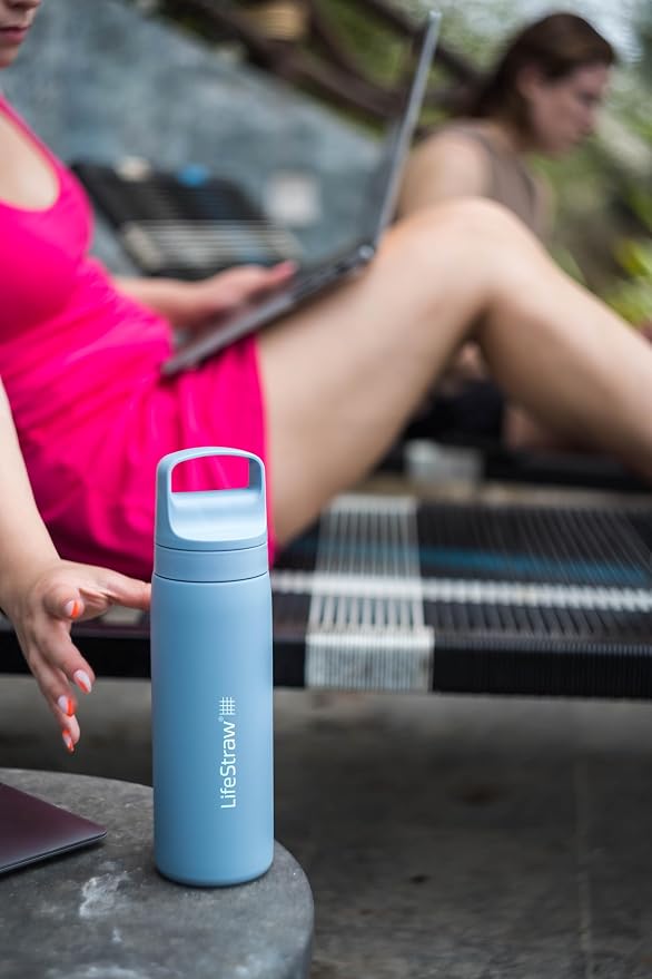 LifeStraw Go Series – Insulated Stainless Steel Water Filter Bottle - Image 7