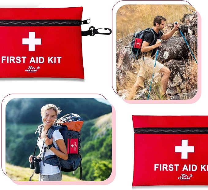 2Pack 152 Piece Small First Aid Kit, Travel Size First Aid Kit TSA Approved - Image 5