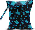 Waterproof Wet Bag for Swimsuit, Travel Beach Wet Dry Bag, Hidden Zipper by zcyxuuw