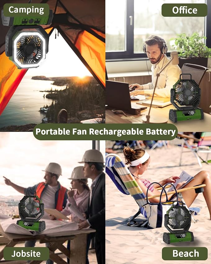 ADUST Camping Battery Powered Fan - Image 8