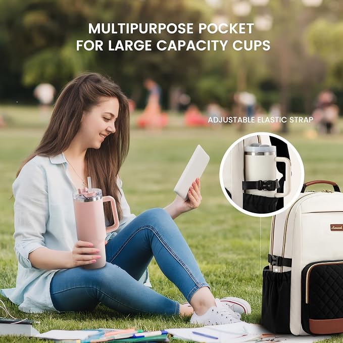 LOVEVOOK Laptop Backpack for Women - Image 2