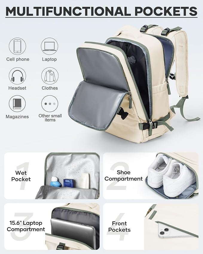 coofay Vacuum Backpack Travel - Image 5