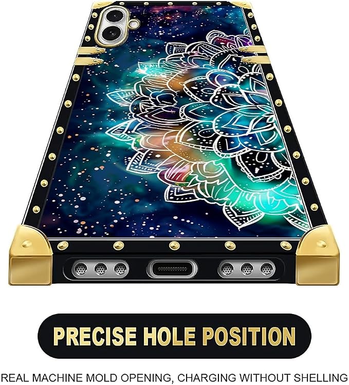 for iPhone 17 Case Luxury Golden Decoration - Image 5