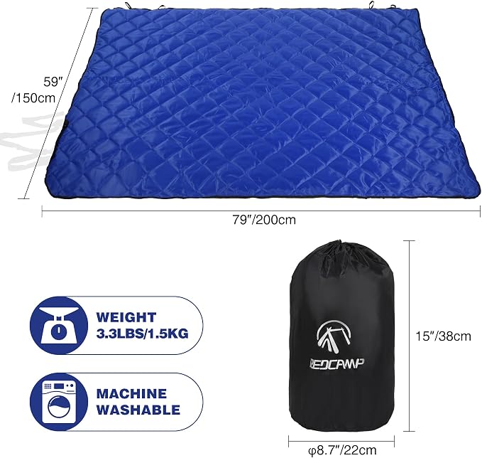REDCAMP Large Warm Camping Blanket - Image 2