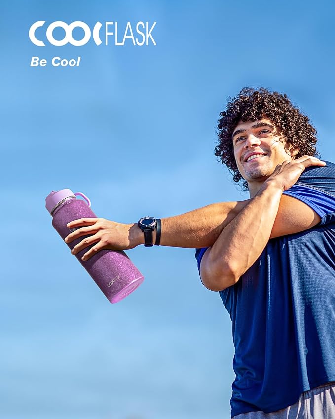 Coolflask Water Bottle 40 oz Insulated - Image 6