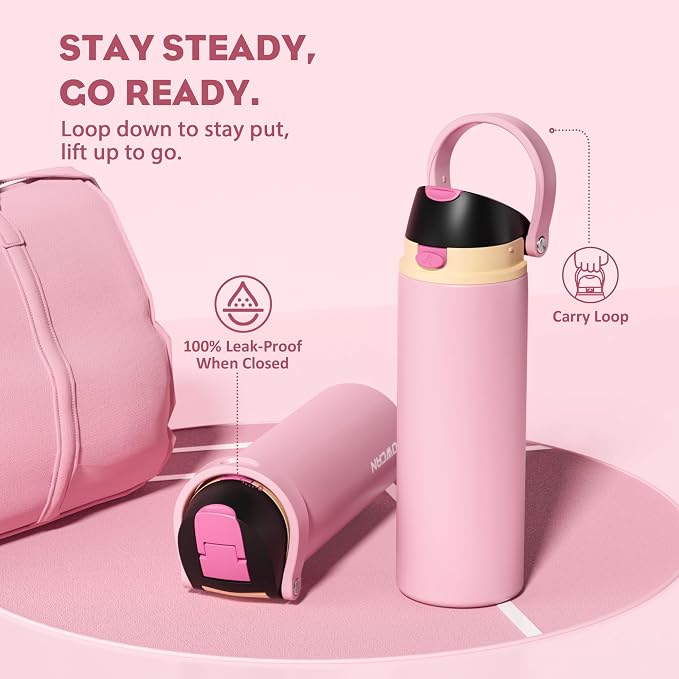 POWCAN 24 oz Insulated Water Bottle - Image 4