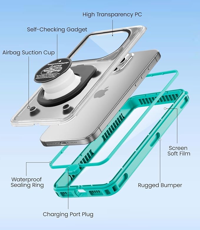WIFORT Waterproof Phone Case - Image 7