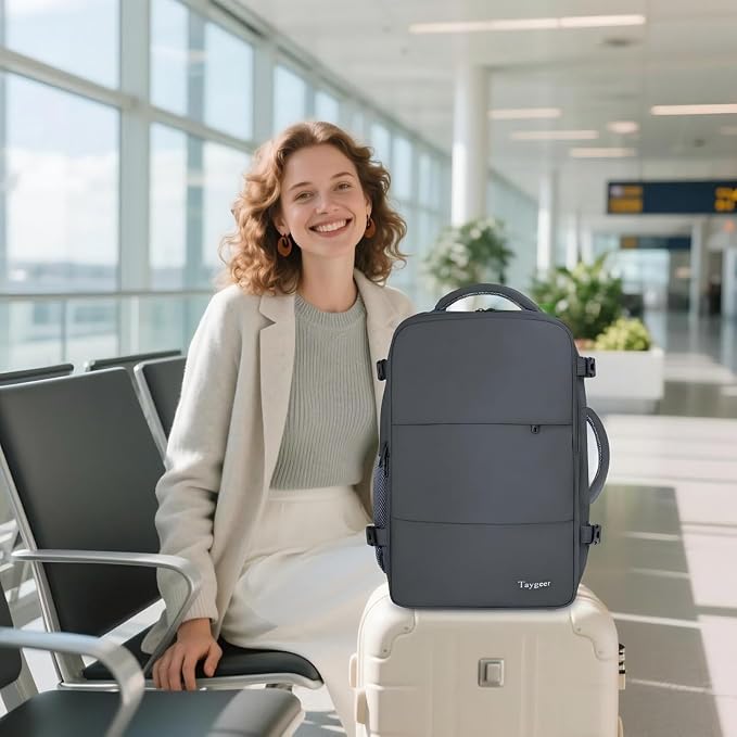Taygeer Personal Item Backpack for Women, 35L Travel Backpack - Image 2