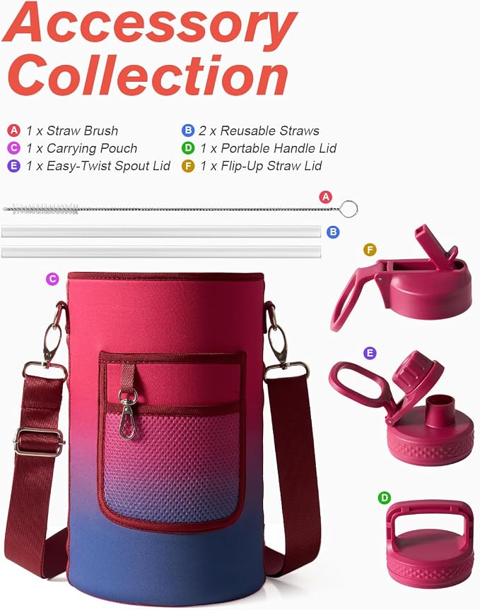 Coolflask 128 oz Gallon Water Bottle Insulated - Image 7