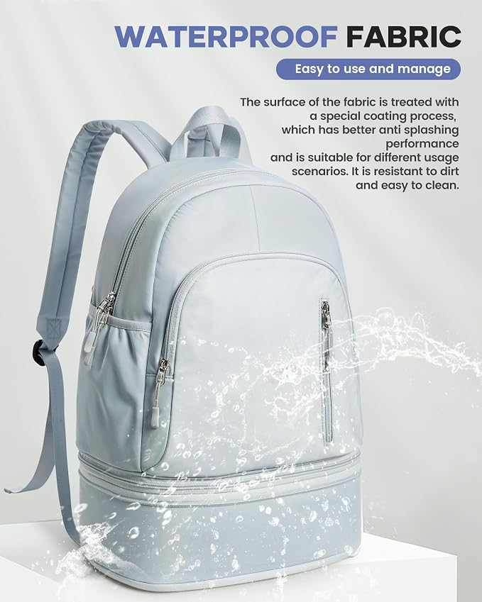 Gym Backpack for Women Men, Lightweight Gym Bag - Image 7