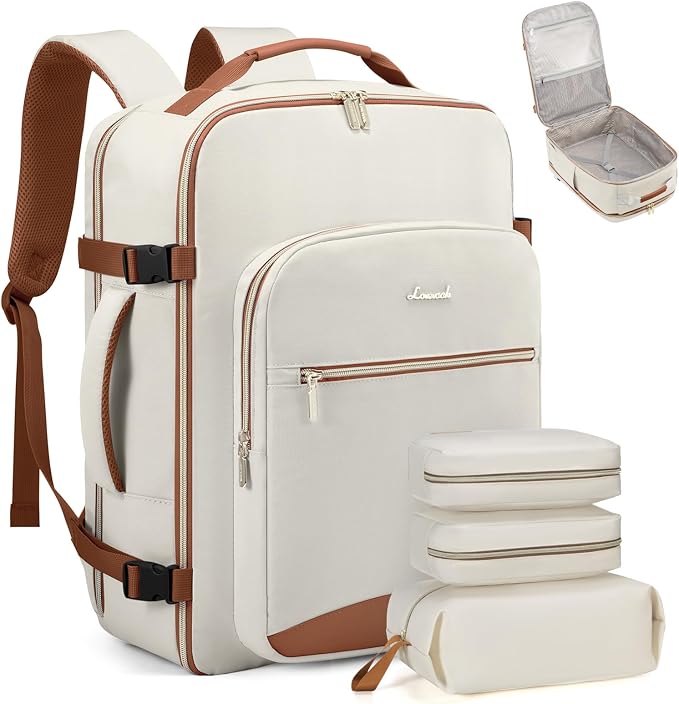 LOVEVOOK Travel Backpack for Women & Men 40L, Airline Approved Carry On by LOVEVOOK