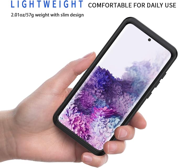 Lanhiem for Samsung Galaxy S20+ Plus Case, IP68 Waterproof Dustproof Shockproof - Image 2