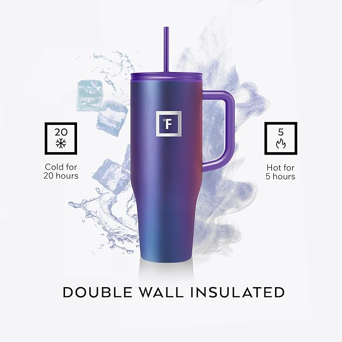 IRON °FLASK Co-Pilot 40 oz Insulated Tumbler - Image 4