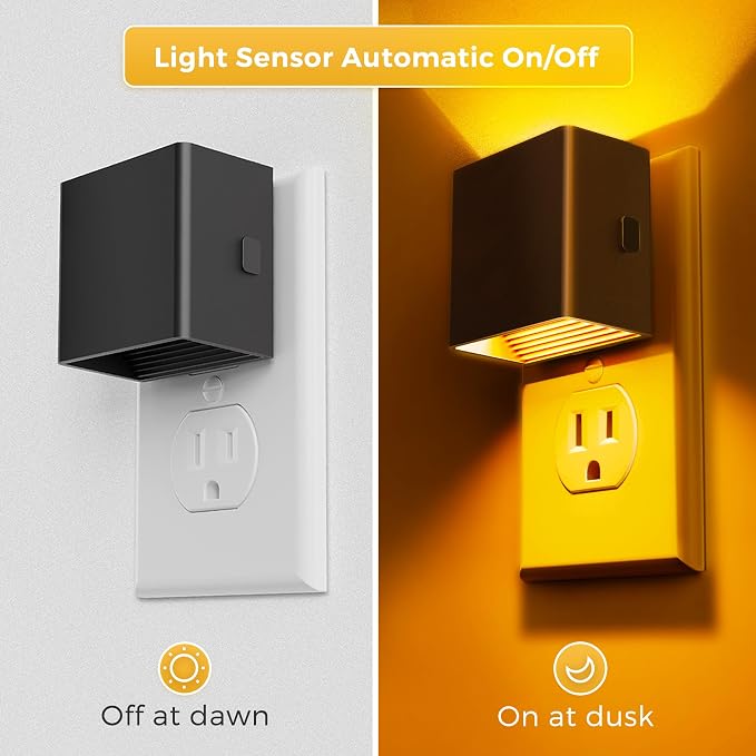 L LOHAS LED Night Light, Night Lights Plug into Wall, Dimmable Night Light - Image 3