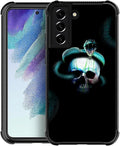for Samsung Galaxy S22 Plus Case, Skeleton Winding Snake Pattern Graphic Design by FKBRCL4U