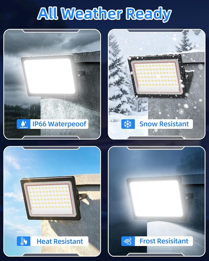 60W LED Flood Light Outdoor - Image 4