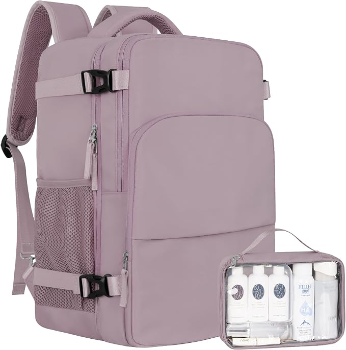 Sinaliy Travel laptop Backpack for Women, Personal Item Size Flight Approved by Sinaliy