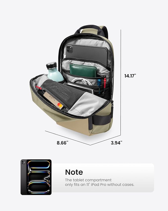 tomtoc 5L Compact Sling Backpack - Image 2
