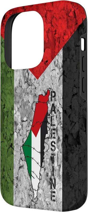 Kufiya PALESTINE Keffiyeh flag, Palestinian Map pattern Case - Image 2