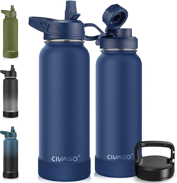 CIVAGO 40 oz Insulated Water Bottle by CIVAGO