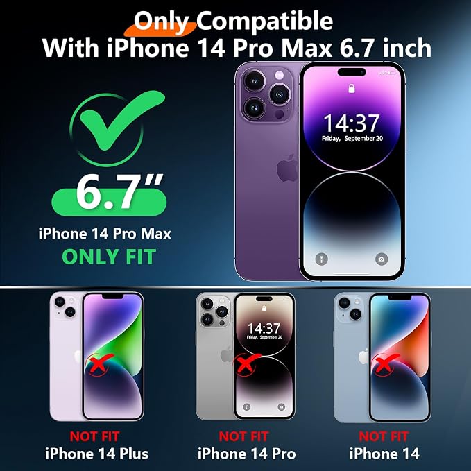 Red2Fire 2025 New for iPhone 14 Pro Max Case Waterproof, Phone Case for iPhone - Image 2