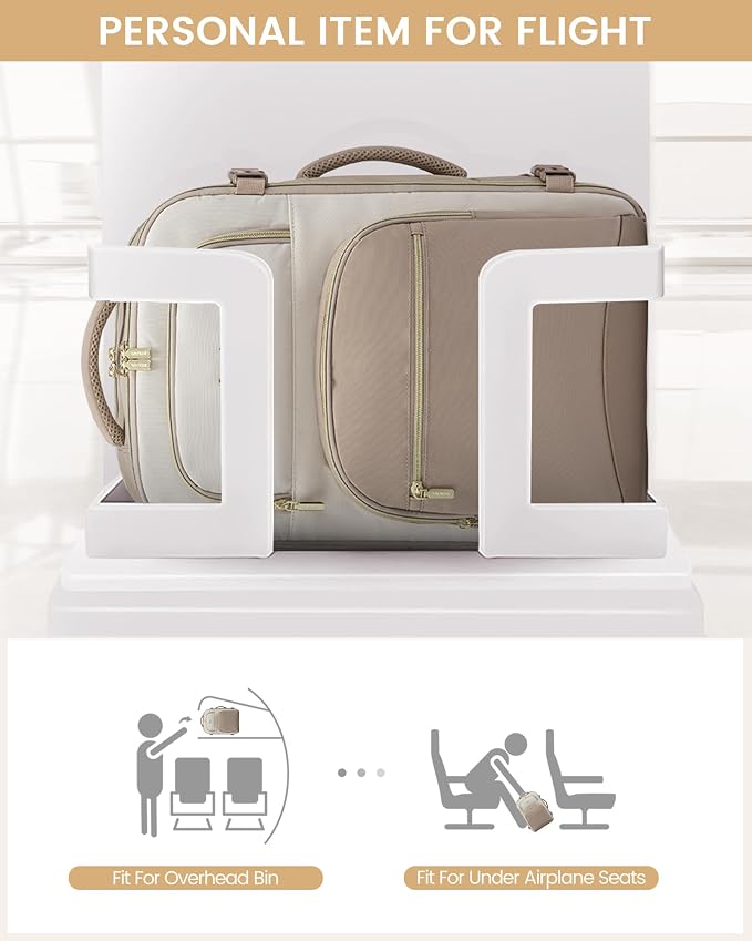 LOVEVOOK Travel Essentials Carry on Backpack 50L Travel Backpack - Image 5