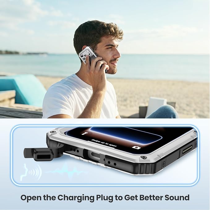 Mitywah Waterproof Case for iPhone 17 Pro Max, Rugged Metal Case - Image 7