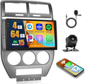 Android 15 Car Stereo for Jeep Compass Patriot 2007 2008 2009, Hikity 10'' by Hikity