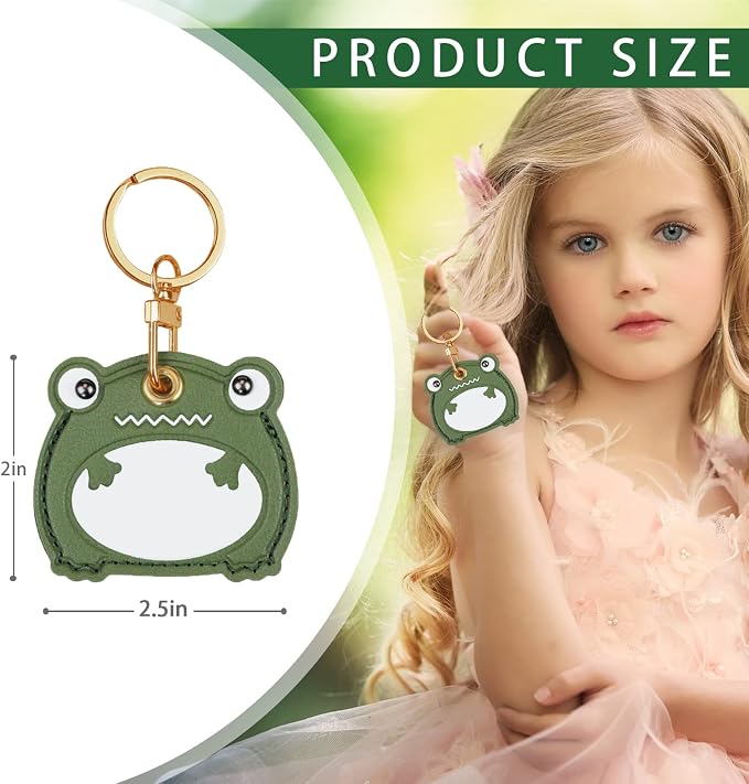 Leather Keychain Case Holder Compatible - Image 2