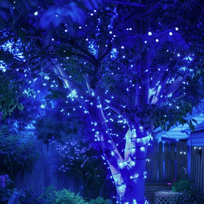 Upgrade Solar String Lights for Outside 2 Pack Total 180FT 500LED String Lights - Image 3