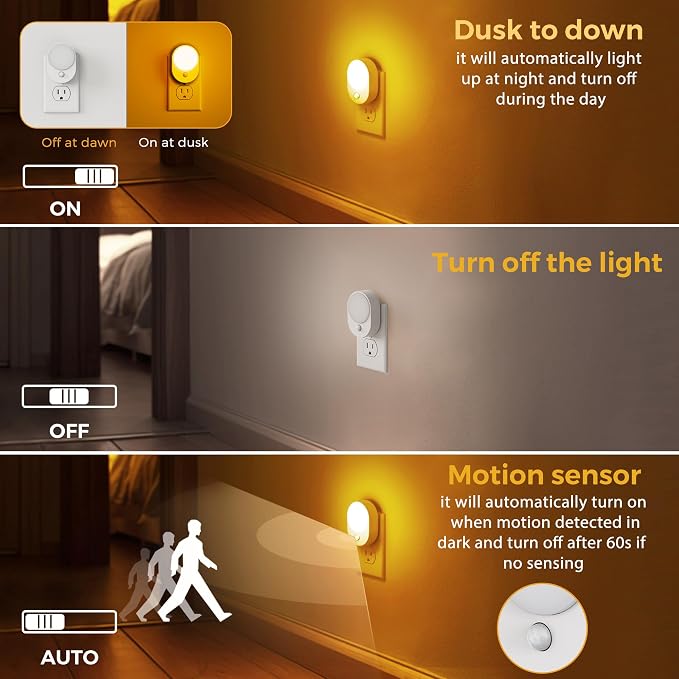 L LOHAS LED Plug in Night Light - Image 2