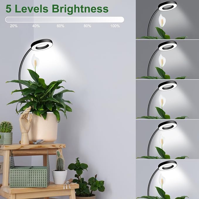 Wolezek 2 in 1 Grow Lights for Indoor Plants, 3 Colors Plant Lights - Image 7