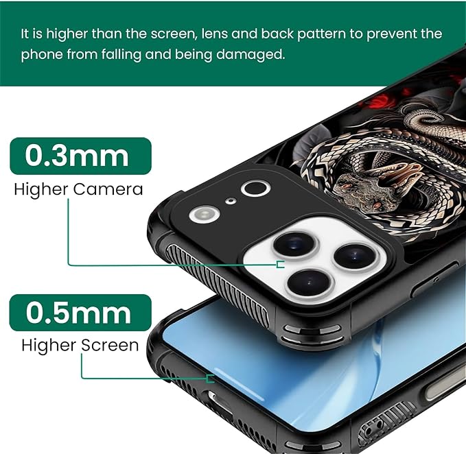 for iPhone 17 Pro Max Case, for MagSafe Graphic Design for Girl Boy Soft - Image 3