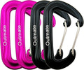12kN 3.2"x2" Heavy-Duty Carabiner Clips by Outmate