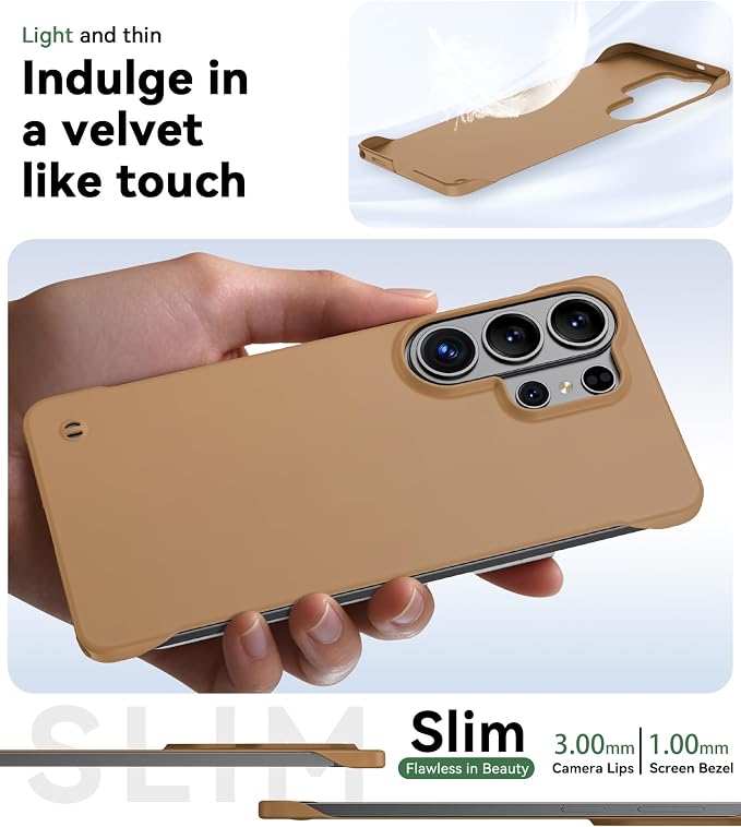 GRECAZO Slim Borderless for Samsung Galaxy S26 Plus Phone Case 6.7" Ultra-Thin - Image 4