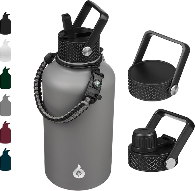 BJPKPK Half Gallon Insulated Water Bottles by BJPKPK