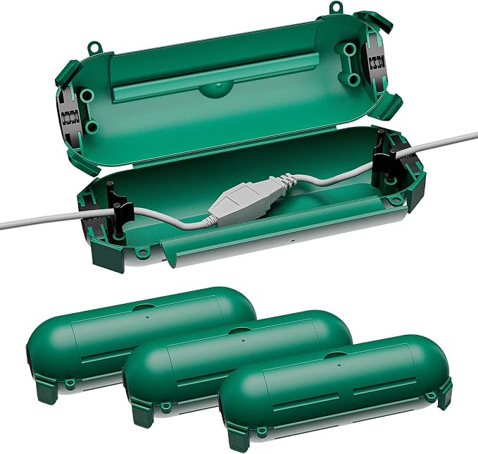 iwillink 4 Pack Outdoor Extension Cord Cover Waterproof by IWILLINK