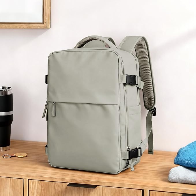 coowoz Travel Laptop Backpack For Women Men Airline Approved, Carry On Backpack - Image 2