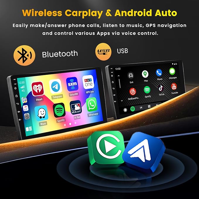 for Jeep Compass Patriot 2010-2016 Android 15 Car Stereo, 10.1" Touchscreen - Image 3