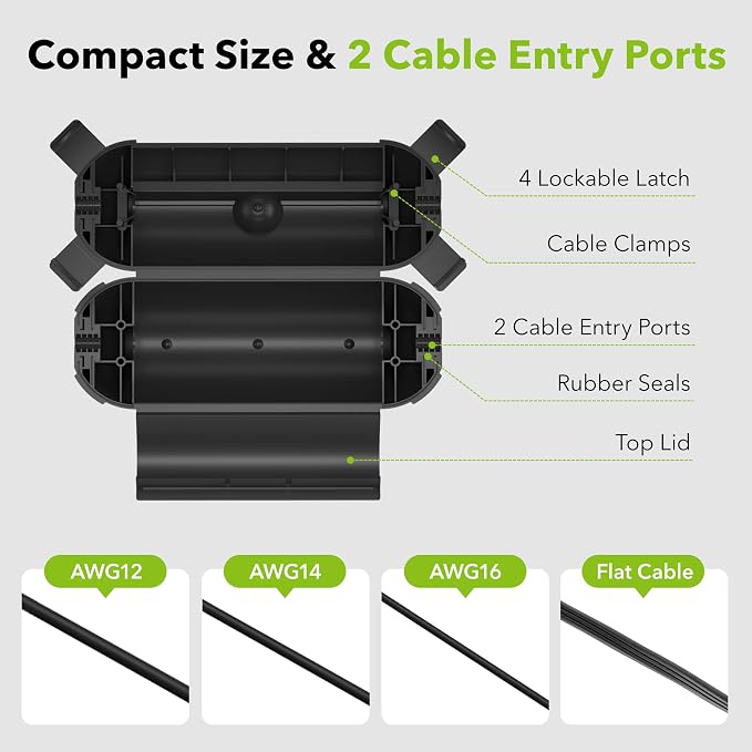 Outdoor Extension Cord Cover Waterproof, BN-LINK Outdoor Plug Protector - Image 3