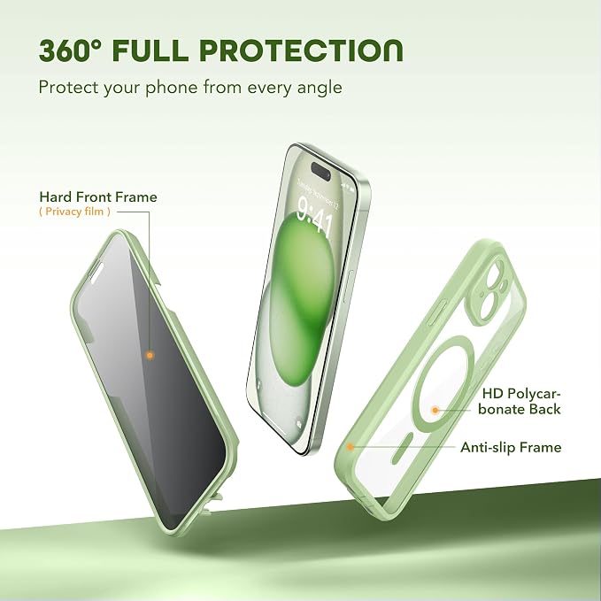 TIESZEN Magnetic for iPhone 15 Plus Case, Compatible - Image 9