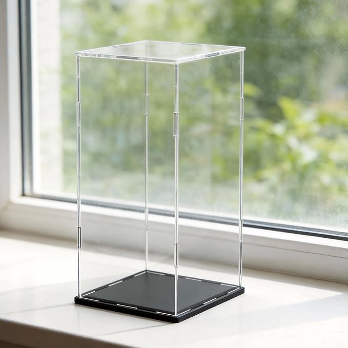 SVENJBB Display Case for Red Vine Bottle, Acrylic Box for Trophy and Toy Figures by SVENJBB