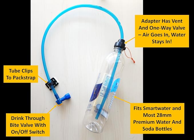 Tube Adapter System for 28mm Smartwater and Premium Water/Soda Bottle - Image 4