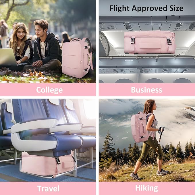 Taygeer Laptop Backpack for Women, Large Travel Backpack - Image 10