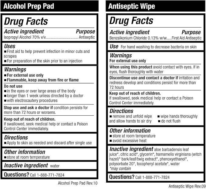 Be Smart Get Prepared 110 pc First Aid Kit: Clean, Protect Minor Cuts, Camping - Image 10