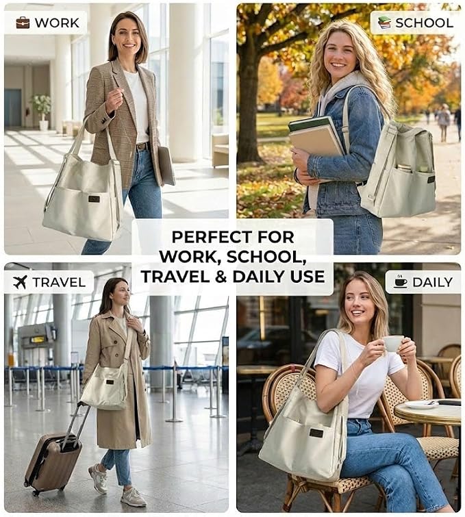 Women's Convertible Backpack Purse - Image 2